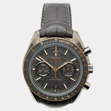 Pre Owned Omega Speedmaster Dark Side of the Moon Meteorite 311.63.44.51.99.001 Automatic Meteorite Ceramic Men's Wristwatch 44.25mm