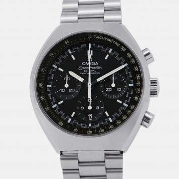 Pre Owned Omega Speedmaster 327.10.43.50.01.001 Automatic Black Stainless Steel Men's Wristwatch 42 mm