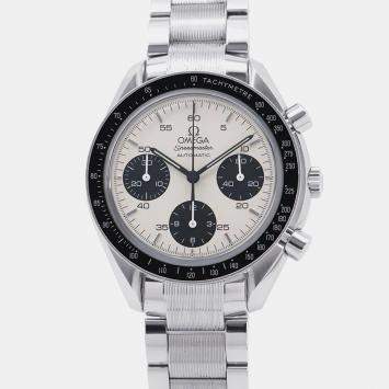 Pre Owned Omega Speedmaster 3539.31 AutomaticWhite Stainless Steel Men's Wristwatch 39 mm