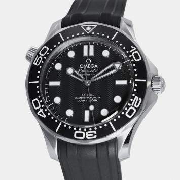 Pre Owned Omega Seamaster 210.32.42.20.01.003 Automatic Black Stainless Steel Men's Wristwatch 42 mm