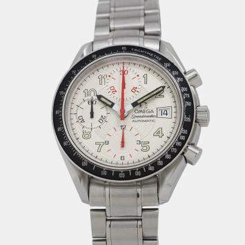 Pre Owned Omega Speedmaster 3513.33 Automatic Silver Stainless Steel Men's Wristwatch 39 mm