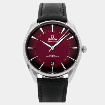 مملوكة مسبقًا Pre-Owned Omega Seamaster Boutique Editions 511.13.40.20.11.002 Black Automatic Stainless Steel Men's Wristwatch 39 MM