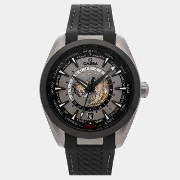 مملوكة مسبقًا ساعة يد أوميغا سيماستر أكوا تيرا 150M كرونومتر 220.92.43.22.99.001 أوتوماتيك 43 مم مستخدمة