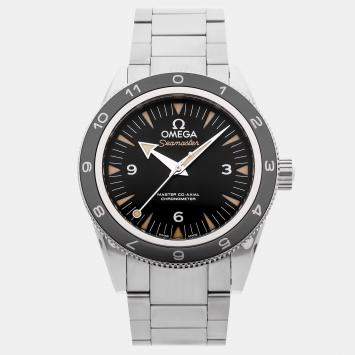 Pre Owned Omega Seamaster 300 Spectre Limited Edition Black Stainless Steel Automatic Men's Watches 41mm