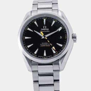 Pre Owned Omega Seamaster Aqua Terra  231.10.42.21.01.002 Black Dial Stainless Steel Automatic Men's Wristwatch 41.5mm