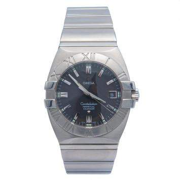 Pre Owned Omega Constellation Double Eagle Stainless Steel Men's Wristwatch 41MM