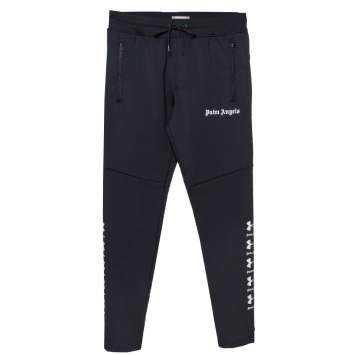 Pre Owned Palm Angels X Under Armour Black Jersey Slim Fit Jogger Pants M