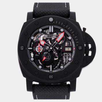 Panerai Submersible S Brabus Black Ops Edition Carbotech PAM 1240 Automatic Men's Wristwatch 