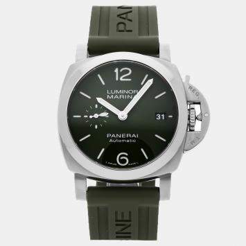 Pre-Owned Panerai Luminor Quaranta Verde Militare PAM 1304