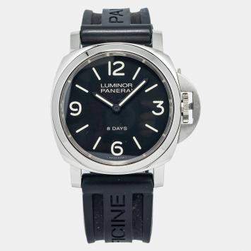 Panerai Luminor PAM00560 Manual Winding Black Stainless Steel Men's Wristwatch 44 mm