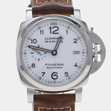 Pre Owned Panerai Luminor Marina 1950 Automatic Stainless Steel Men's Wristwatch 42 mm