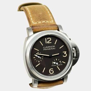 Pre Owned Panerai Luminor PAM00797 Manual Black Titanium Men's Wristwatch 44mm
