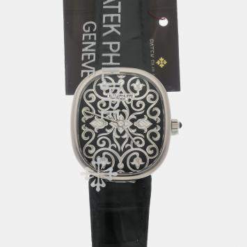 Pre Owned Patek Philippe Golden Ellipse 5738/51G-001 Automatic Men's Wristwatch 34 mm x 39 mm