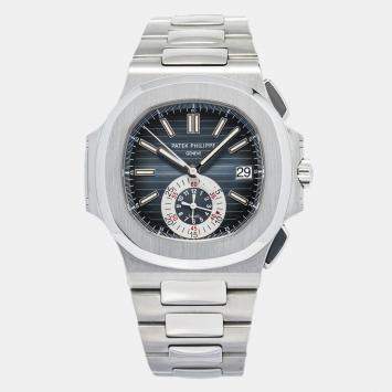 Patek Philippe Grey Stainless Steel Nautilus 5980/1A-00 Automatic Men's Wristwatch 40mm