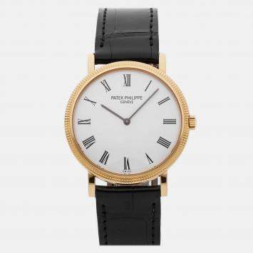Pre Owned Pre-Owned Patek Philippe Calatrava 5120J-001 35 mm