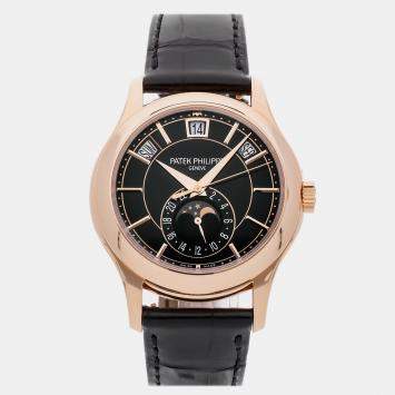 مملوكة مسبقًا بانيك فيليب تعقيدات التقويم السنوي 5205R-010 ساعة رجالية 40 ملم مستعمل