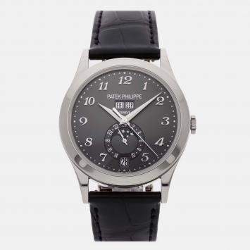 Pre Owned Pre-Owned Patek Philippe Complications Annual Calendar Moonphases 5396G-014 Automatic  Men's Watch 38 mm