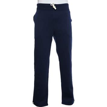 Pre Owned Polo Ralph Lauren Navy Blue Cotton Knit Track Pants XL