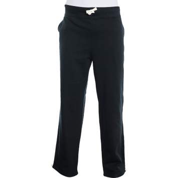 Pre Owned Polo Ralph Lauren Black Cotton Knit Track Pants XL