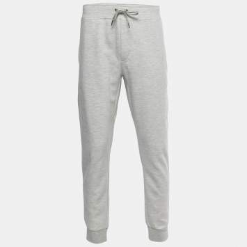 Pre Owned Polo Ralph Lauren Grey Knit Joggers XL