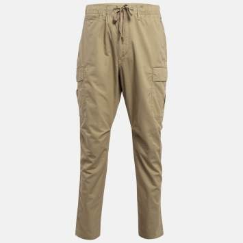 Pre Owned Polo Ralph Lauren Beige Khaki Cargo Pants XL