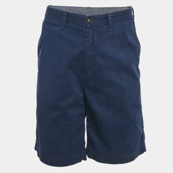 مملوكة مسبقًا Polo Ralph Lauren Navy Blue Cotton Chino Short L