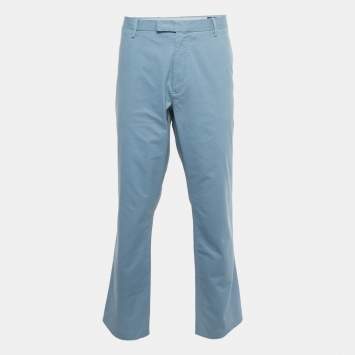 مملوكة مسبقًا Polo Ralph Lauren Blue Cotton Chino Trousers XXXL