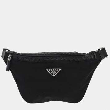 Pre Owned Prada Re-Nylon & Saffiano Belt Bag