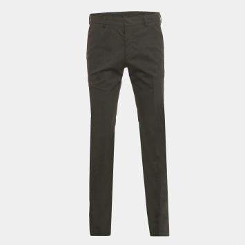 Pre Owned Prada Black Wool Tailored Trousers S