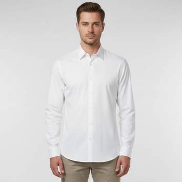 Pre Owned Prada White Cotton Button Up Shirt S