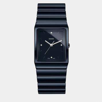 Pre Owned Rado Blue ceramic watch 30 mm