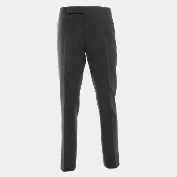 مملوكة مسبقًا Ralph Lauren Grey Wool Trousers XL