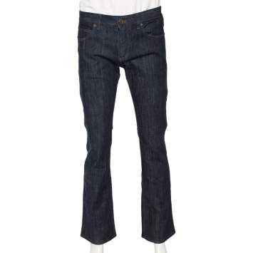 Pre Owned Roberto Cavalli  Blue Denim Straight Fit Jeans M