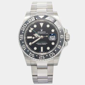 Rolex GMT-MasterII 116710 Automatic Black Stainless Steel Men's Wristwatch 40mm