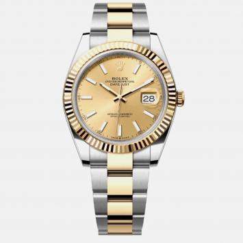 Rolex Datejust 126333 Automatic Gold 18k Yellow Gold Stainless Steel Men's Wristwatch 41 mm