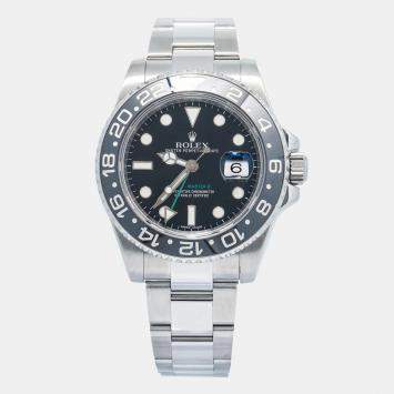 Rolex GMT-Master II 116710LN Automatic Black Stainless Steel Men's Wristwatch 40 mm