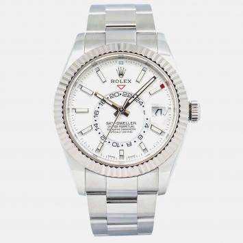 Rolex Sky-Dweller 326934 Automatic White 18k White Gold Men's Wristwatch 42 mm