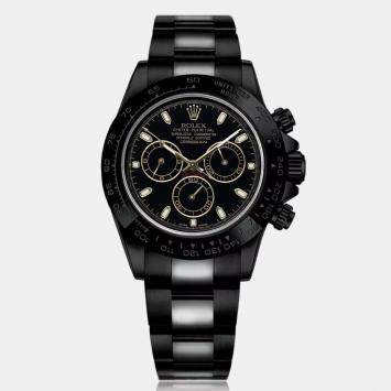 Rolex Cosmograph Daytona 116523 Black Stainless Steel Automatic Men's Wristwatch 40 mm