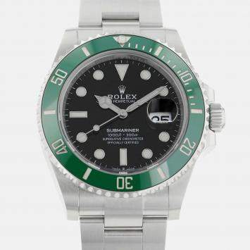{"name": "Rolex Submariner 126610LV Automatic Black Stainless Steel Men's Wristwatch 41 mm", "name_ar": "ساعة يد رجالية رولكس صبمارينر 126610LV أوتوماتيكية فولاذ مقاوم للصدأ أسود 41 مم"}
