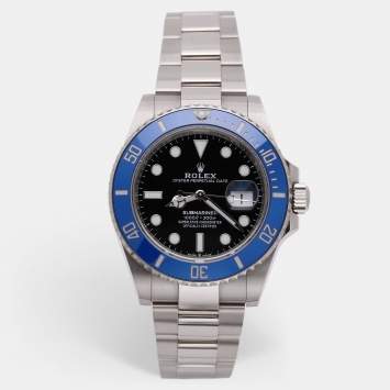 Pre Owned Rolex  Submariner 126619LB Blue/Black Dial 18k White Gold Automatic Men's Wristwatch 41 mm