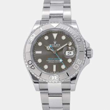 Pre Owned Rolex Yacht-Master 126622 Automatic Grey Stainless Steel Men's Wristwatch 40 mm