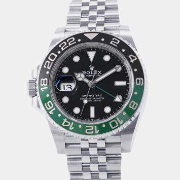 Pre Owned Rolex GMT-Master II 126720VTNR Automatic Black Stainless Steel Men's Wristwatch 40 mm