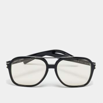 مملوكة مسبقًا Saint Laurent Black SL 545 Square Sunglasses 