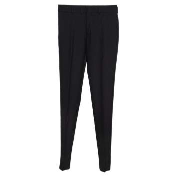 Pre Owned Saint Laurent Paris Black Wool Tailored Pants XS