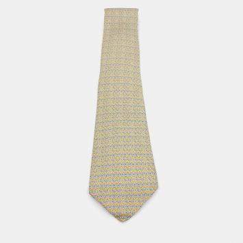 Pre Owned Salvatore Ferragamo Silk Multicolor Tie