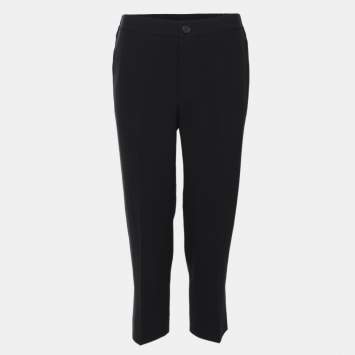 Pre Owned Sandro Navy Blue Jersey Elasticated Pants XL
