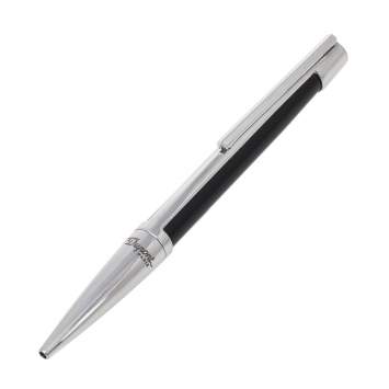 Pre Owned S.T. Dupont Défi' Black Composite & Palladium Finish Ballpoint Pen