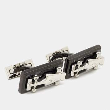 Pre Owned S.T. Dupont Mclaren Edition Two Tone Cufflinks