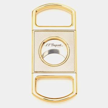 Pre Owned S.T. Dupont 007 Two Tone Cigar Cutter