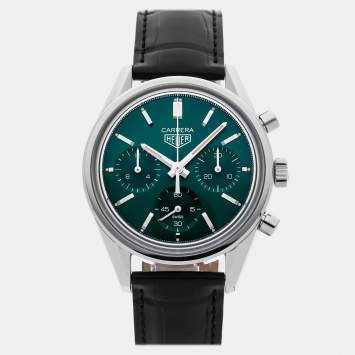 مملوكة مسبقًا Pre-Owned Tag Heuer Carrera Chronograph CBK221F.FC6479 Automatic 39 mm